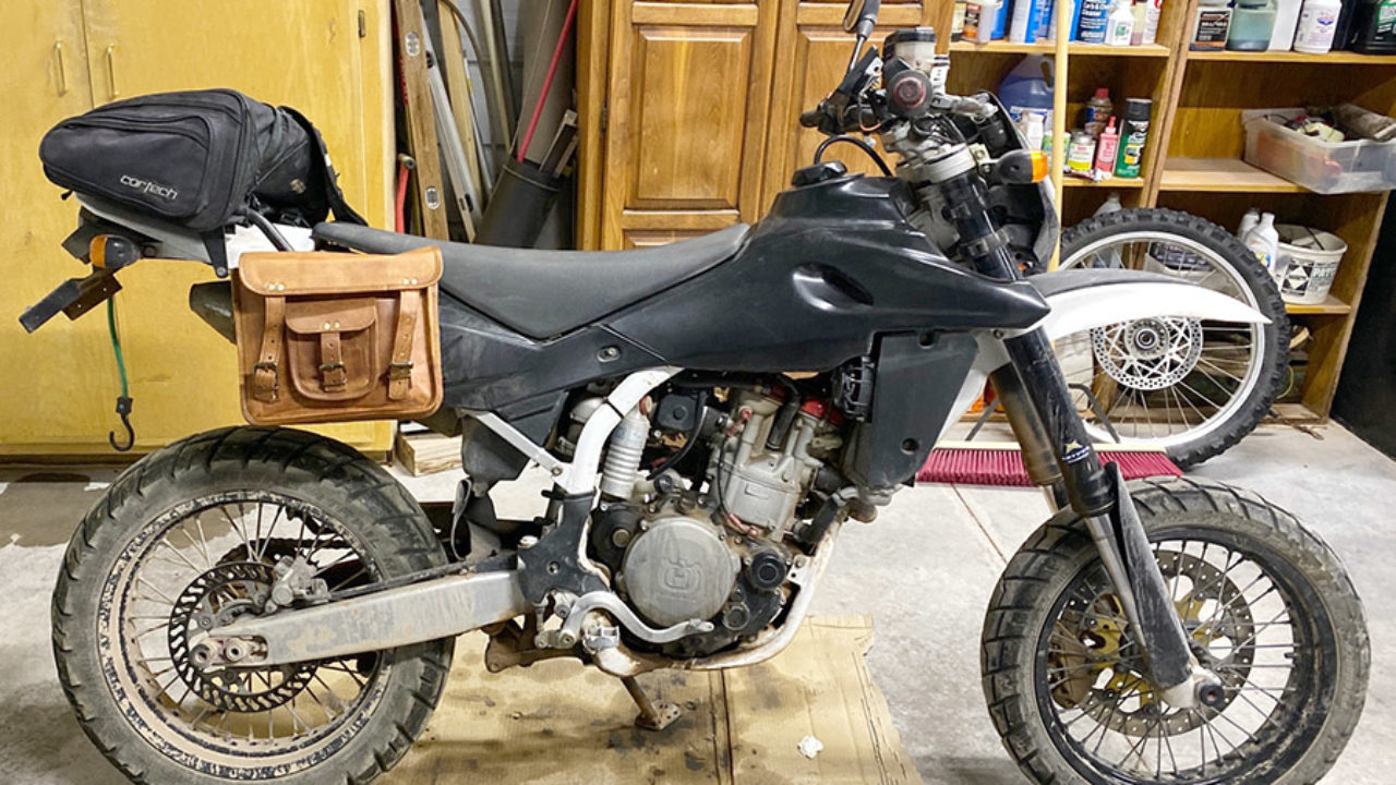 Drz400sm saddlebags sales