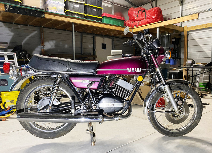 Yamaha RD350 Part 3: Possession is Nine-Tenths of The Law