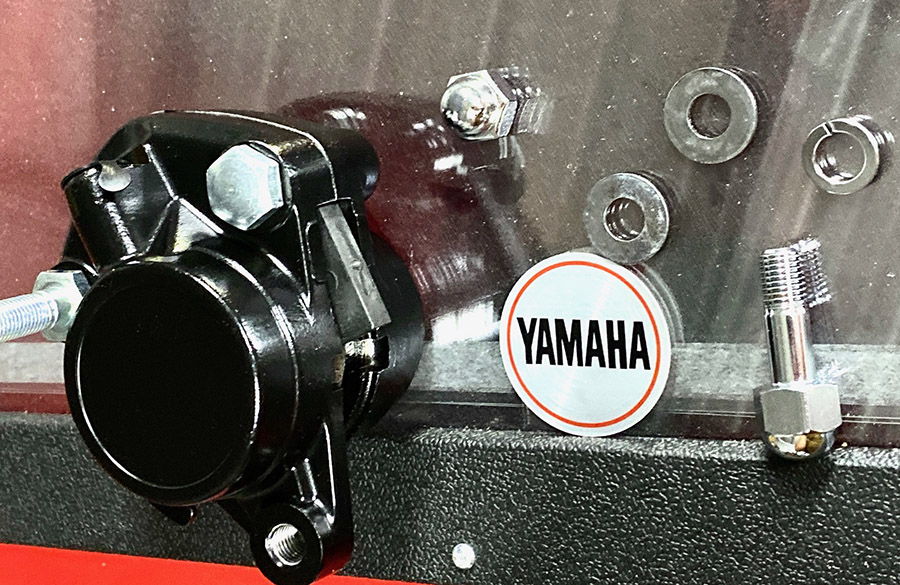 ExNotes Hasty Conclusions: Aftermarket Yamaha RD 350 Brake Caliper