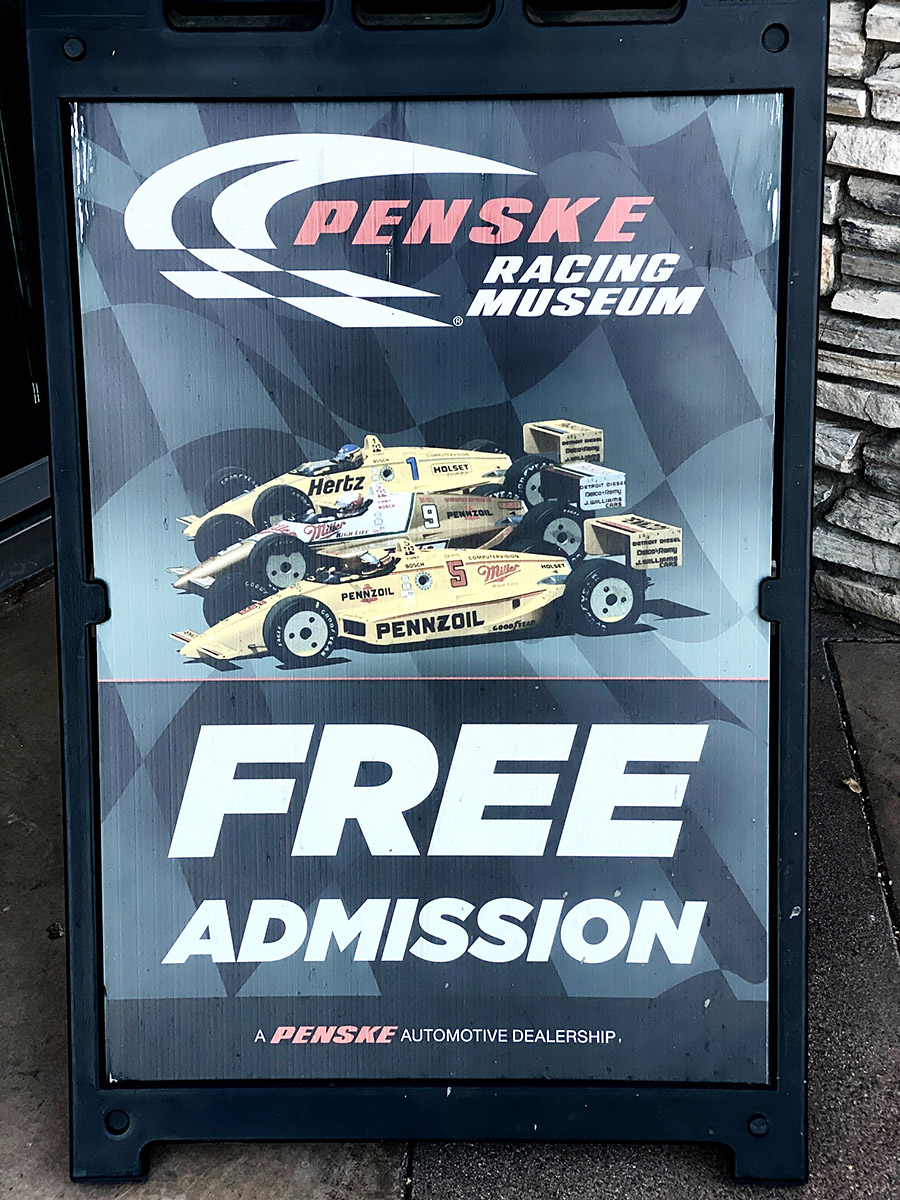 ExNotes Review: The Penske Racing Museum