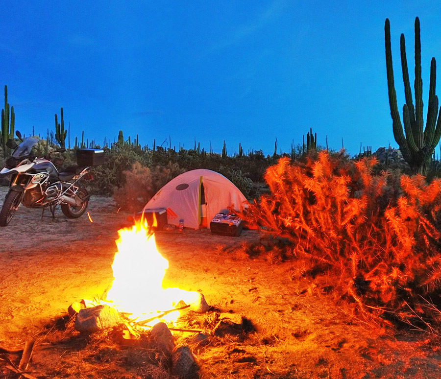 Three Steps to Ease into Moto Camping