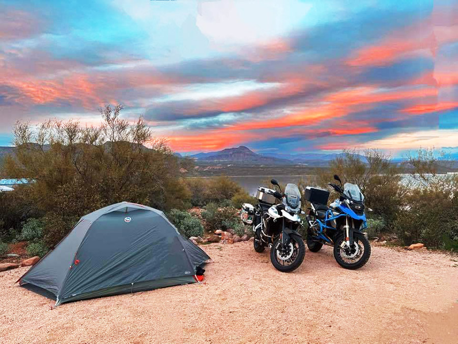 Arizona Moto Camping