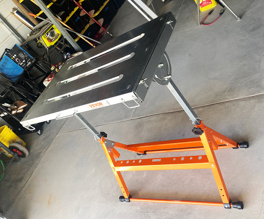 ExNotes Product Review:  Vevor Welding Table