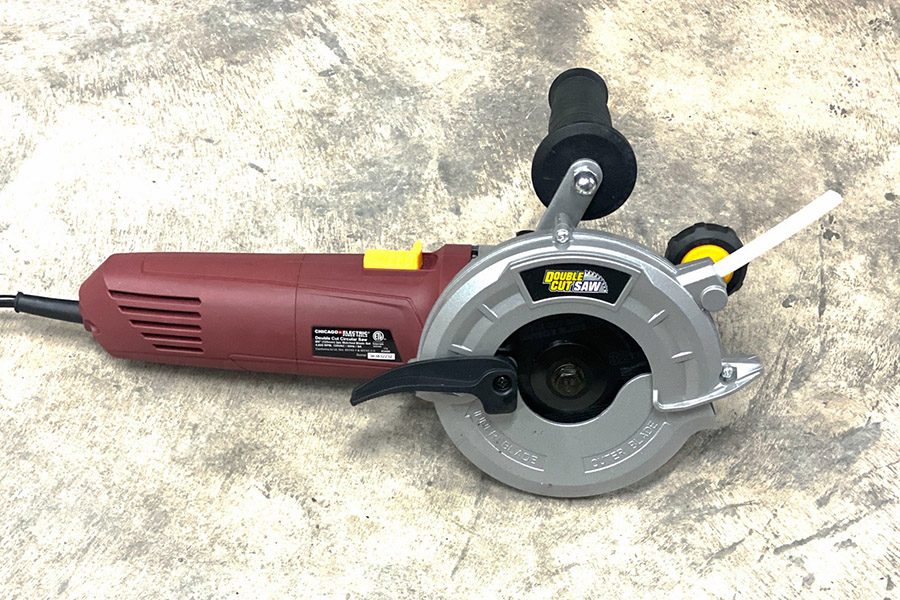 ExNotes Product Review: Harbor Freight Double Cut Saw