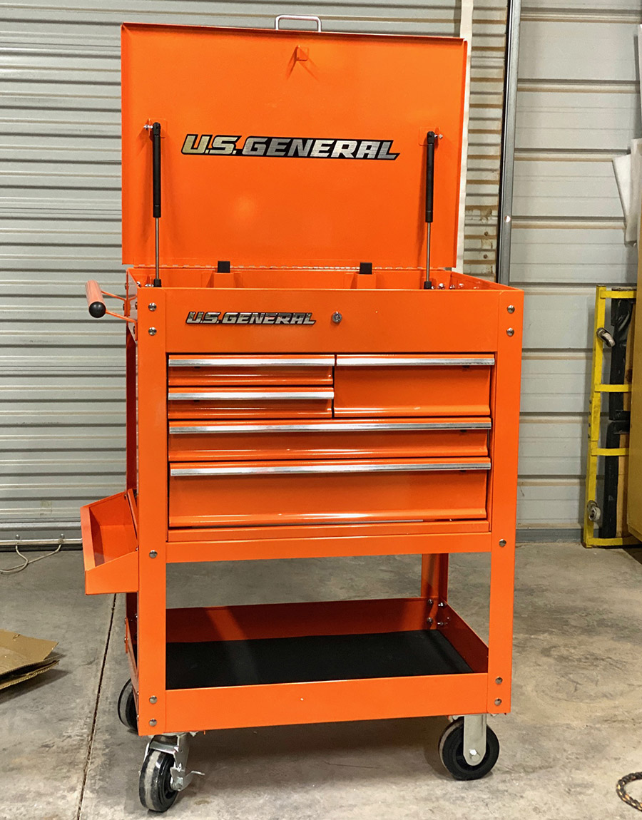 ExNotes Product Review: Harbor Freight 30-Inch, 5-Drawer Mechanic’s Cart