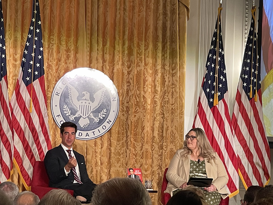 Jesse Watters At The Nixon Library