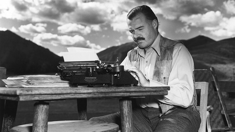 Ernest Hemingway In Idaho