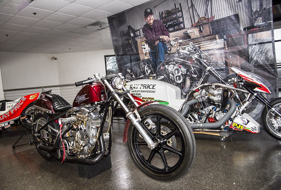 Ray Price and the Legends of Harley Drag Racing Museum