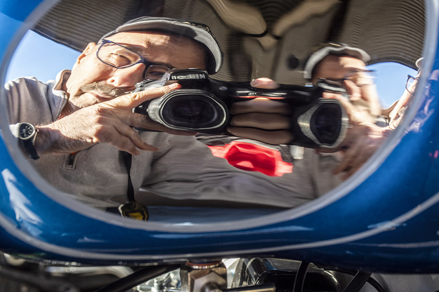 Rolling Art:  A Magnificent Guzzi!