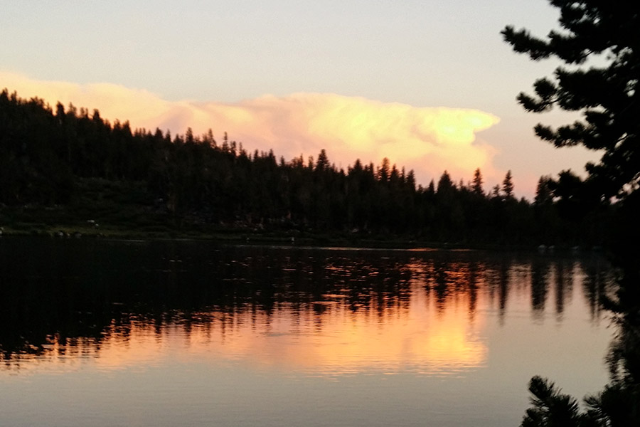 Storm at Marie Lake