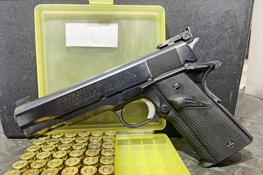 Two .45s and a 9mm