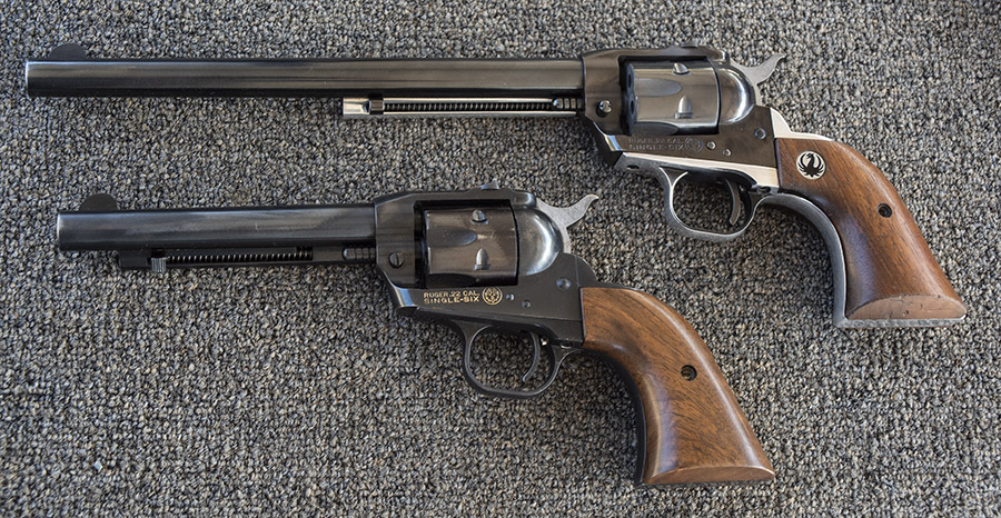 An Old Model Single Six Comparo